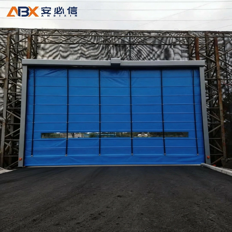 雅安软帘堆积门